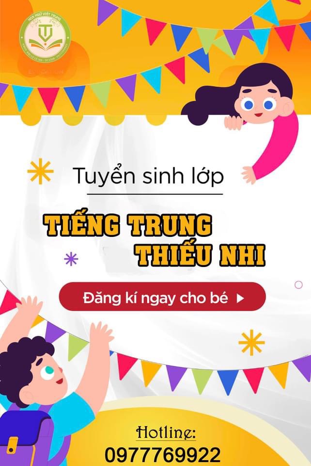 Tiếng Trung dành cho các bạn nhỏ