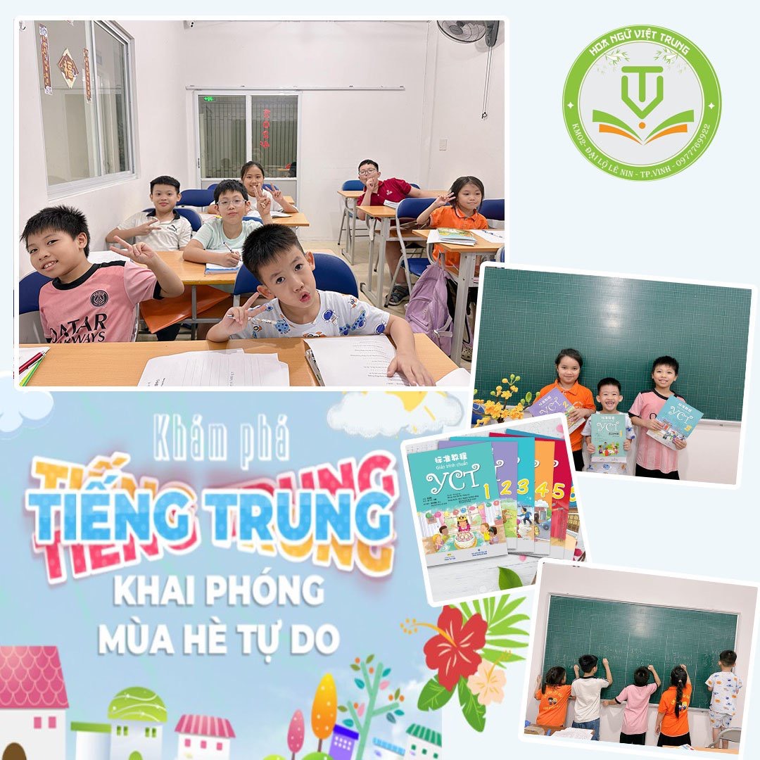 TIẾNG TRUNG THIẾU NHI - LỰA CHỌN CỦA CHA MẸ TRONG HÈ NÀY